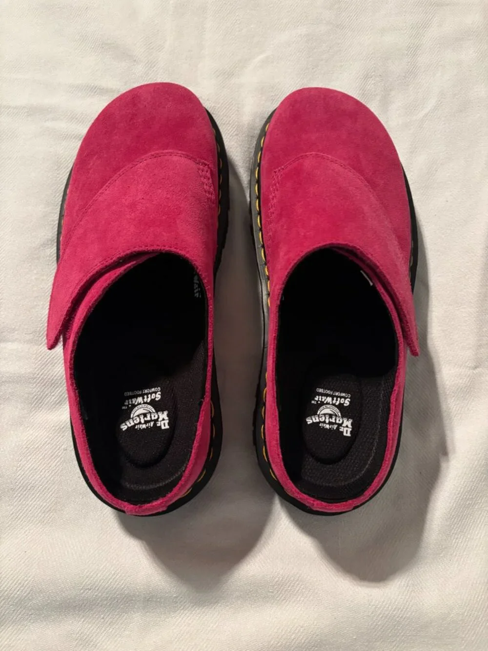 Dr. Martens Zebzag AnyWair Suede Mules Unisex 9M/10L